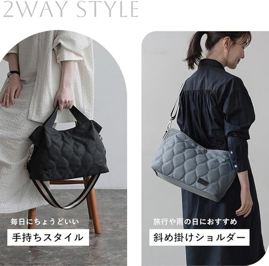 2way トートバッグ レディース ナイロン 軽量 ショルダーバッグ 撥水 B5